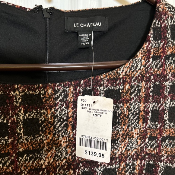 New Le Château Tweed Dress - Picture 3 of 3